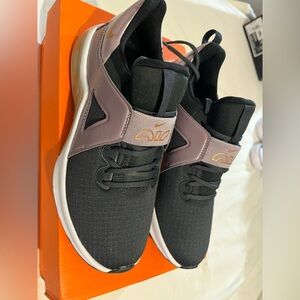 Nike Black and Pink Men's Sneakers